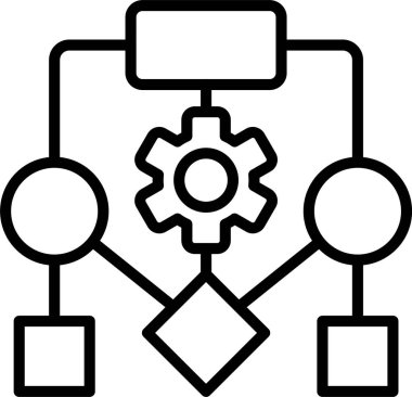 Akış Çizelgesi Simgesi Tasarımı