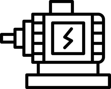 Motor hattı simgesi tasarımı