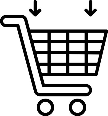 Alışveriş Arabası Simgesi Tasarımı