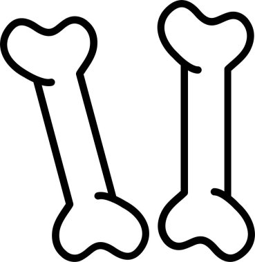 Kemik Çizgisi Simgesi Tasarımı