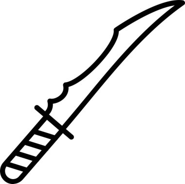 Katana Satır Simgesi Tasarımı