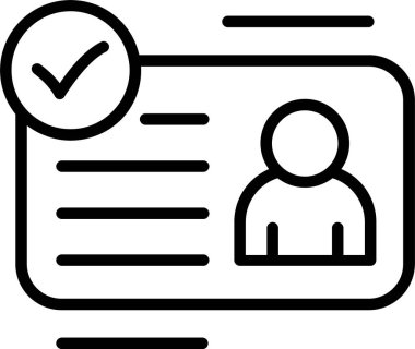 Kimlik Satırı Simgesi Tasarımı