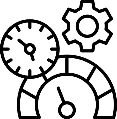 Zamanlayıcı Satırı Simgesi Tasarımı