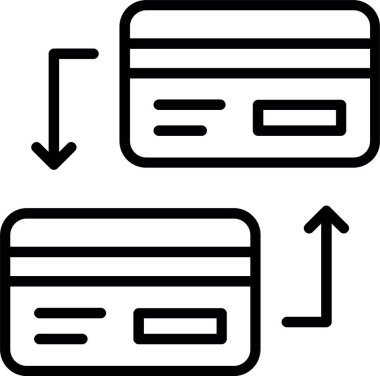 Para Takas Satırı Simgesi Tasarımı