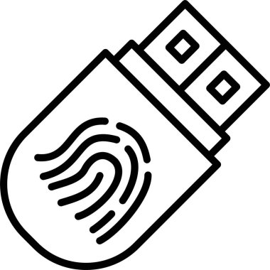 Usb Satır Simgesi Tasarımı