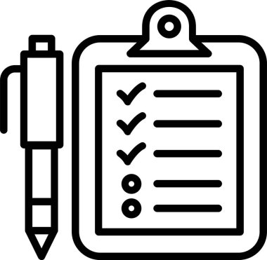 Kontrol Listesi Simgesi Tasarımı