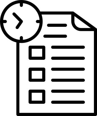 Bitiş Tarihi Satır Simgesi Tasarımı