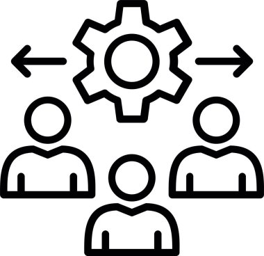 Müşteri Davranışı Satır Simgesi Tasarımı