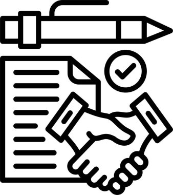 Anlaşma Satır Simgesi Tasarımı