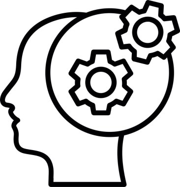 Düşünce Satırı Simgesi Tasarımı