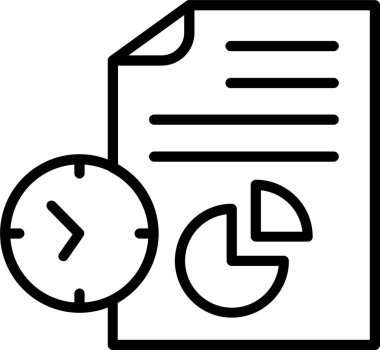 Veri Analizi Satır Simgesi Tasarımı