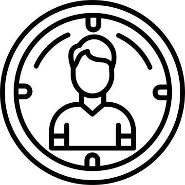 Kelle Avlama Satırı Simgesi Tasarımı