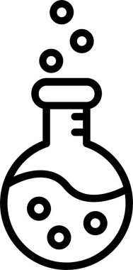 Kimyasal Satır Simgesi Tasarımı