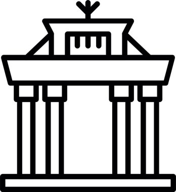 Brandenburg Kapısı Simge Tasarımı