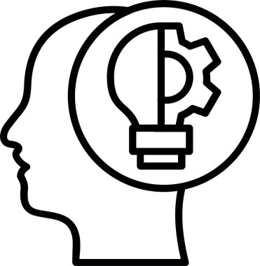 İnovasyon Satırı Simgesi Tasarımı