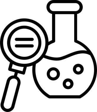 Laboratuvar Araştırma Satırı Simge Tasarımı