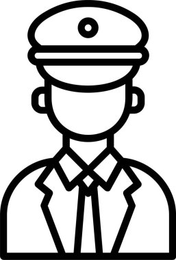 Kaptan Satır Simgesi Tasarımı