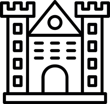 Bratislava Kale Çizgisi Simge Tasarımı