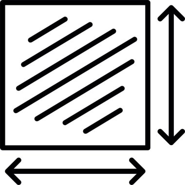Uzunluk Satırı Simgesi Tasarımı