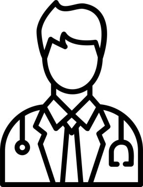 doktor satırı simgesi tasarımı