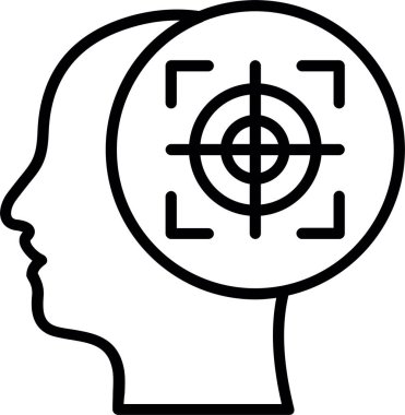 Odaklanma Satırı Simgesi Tasarımı