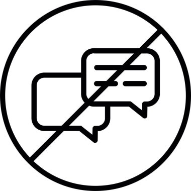 Sohbet Satırı Simgesi Tasarımı Yok