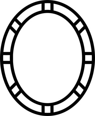 Çerçeve çizgili simgesi Tema