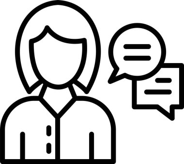 Sohbet Satırı Simgesi Tasarımı