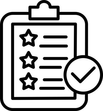 Onaylanmış Satır Simgesi Tasarımı