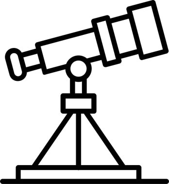 Teleskop Satır Simgesi Tasarımı