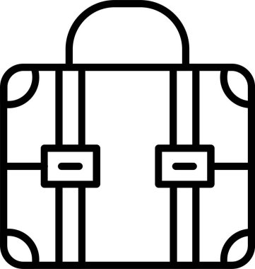 Evrak çantası satır simgesi tasarımı