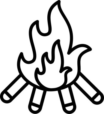 Şenlik Ateşi Simgesi Tasarımı