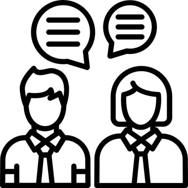 Konuşma satırı simgesi tasarımı