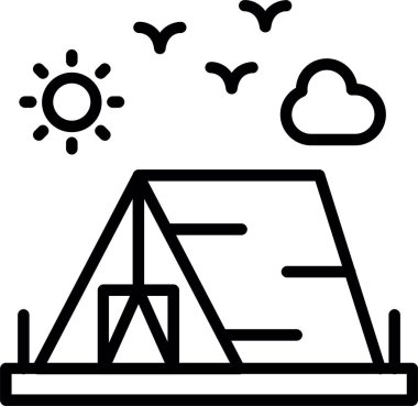 Kamp Hattı Simgesi Tasarımı