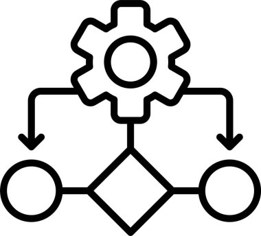 Mantık Satırı Simgesi Tasarımı