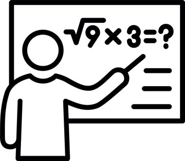 Matematikçi Satır Simgesi Tasarımı