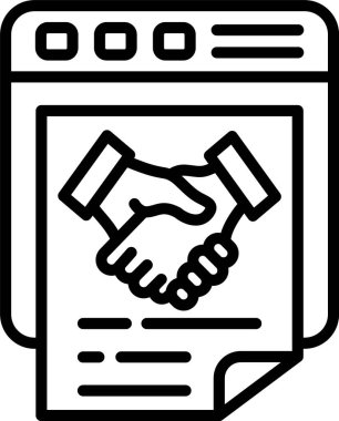 Web Sitesi Satır Simgesi Tasarımı