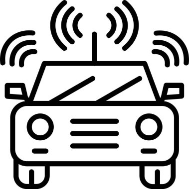 Otomatik Otomobil Hattı Simge Tasarımı