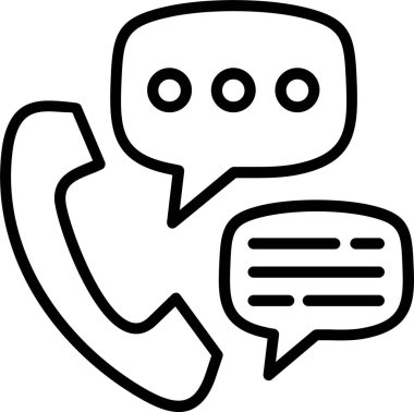 Telefon Hattı Simgesi Tasarımı