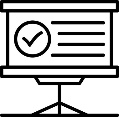 Sunum Satırı Simgesi Tasarımı