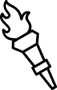 Meşale Hattı Simgesi Tasarımı