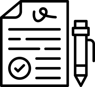 Onay Satırı Simgesi Tasarımı