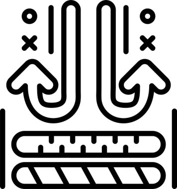 Nefes alınamaz Satır Simgesi Tasarımı