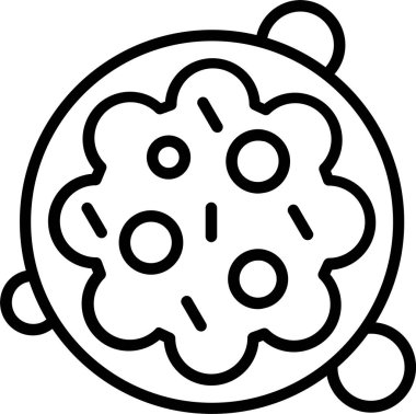 Kanser Hücre Çizgisi Simgesi Tasarımı