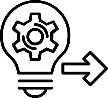 Yönlendirme çizgisi simgesi tasarımı
