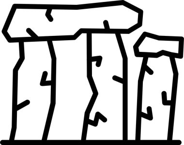 Stonehenge Satır Simgesi Tasarımı