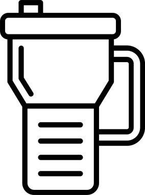 Tumbler Satır Simgesi Tasarımı