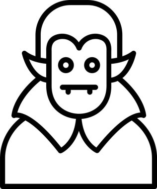 Drakula Satır Simgesi Tasarımı