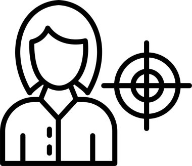 Hedef satır simgesi tasarımı