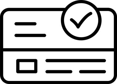 Ödeme Satırı Simgesi Tasarımı